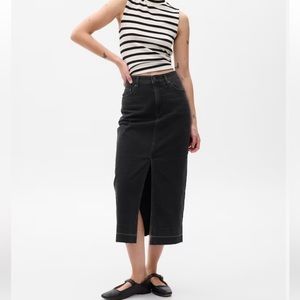 Gap Denim Midi Skirt - size 6/28